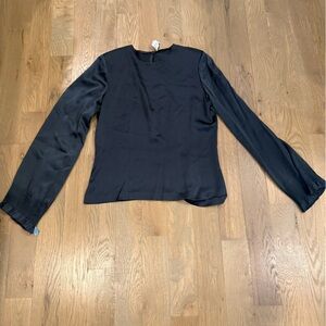 Worth Elegant Black Blouse